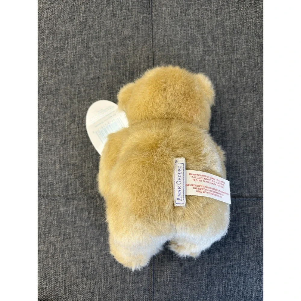 Vintage 1997 Anne Geddes Baby Bears Bean Filled Doll Plush Bear w/ Tag